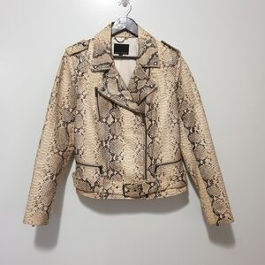 Lamb Skin Moto Jacket